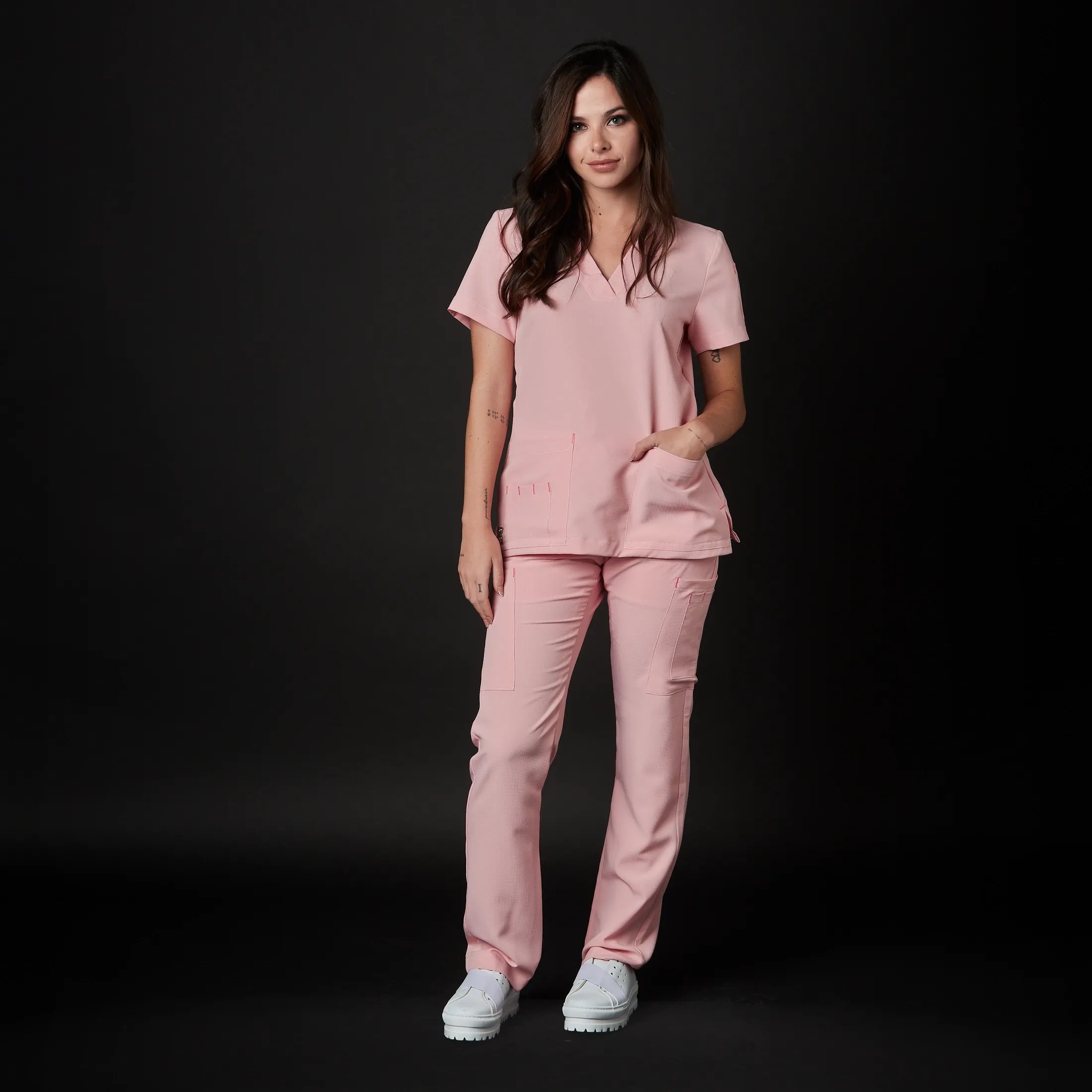 Pijama Quirúrgica de Mujer Catherine Antibacterial - Gallantdale Uniformes