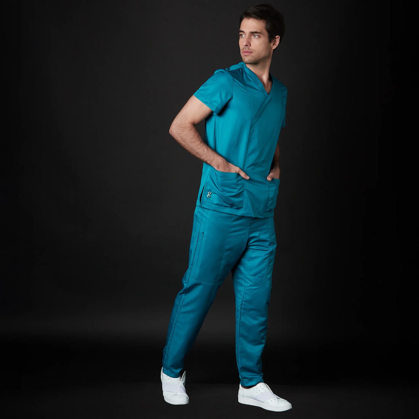Pijama Quirúrgica de Hombre Charles Antibacterial