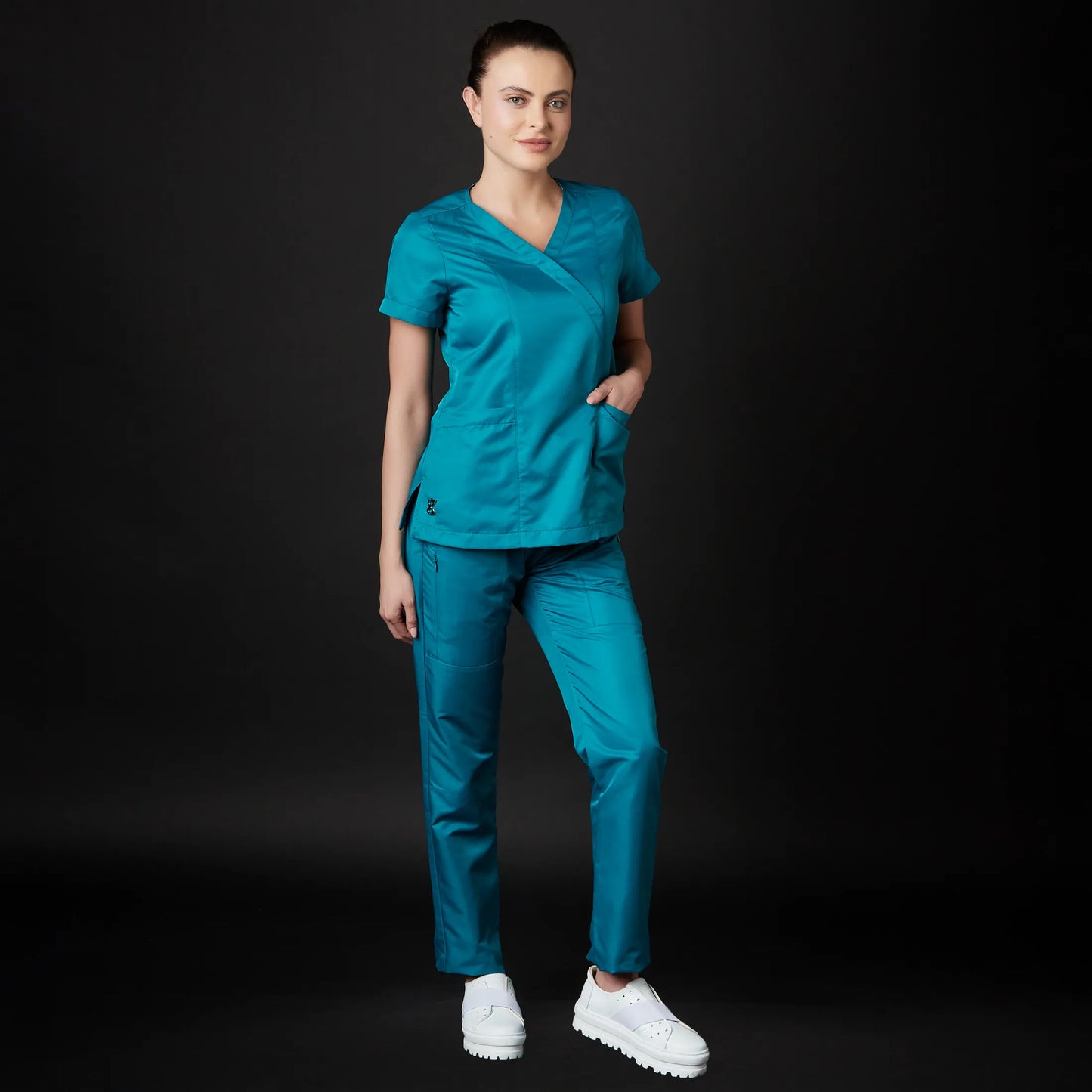 Pijama Quirúrgica de Mujer Charles Antibacterial