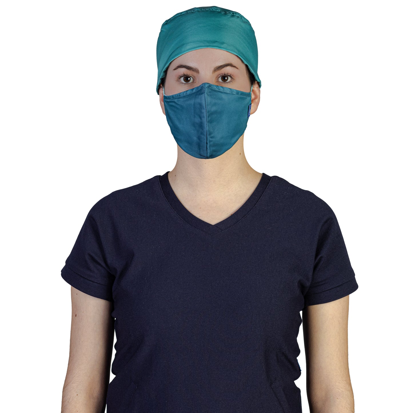 Médico o Doctor vistiendo una  color ROJO marca Gallantdale Uniformes Médicos y Quirúrgicos