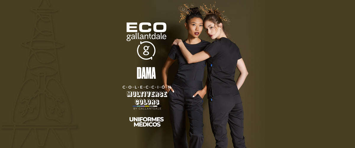 Coleccción Eco Mujer de Uniformes médicos y quirúrgicos Gallantdale.