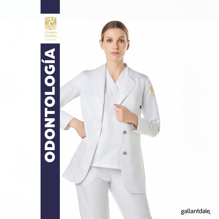 Odontología - Bata Lisboa Mujer - FES Iztacala