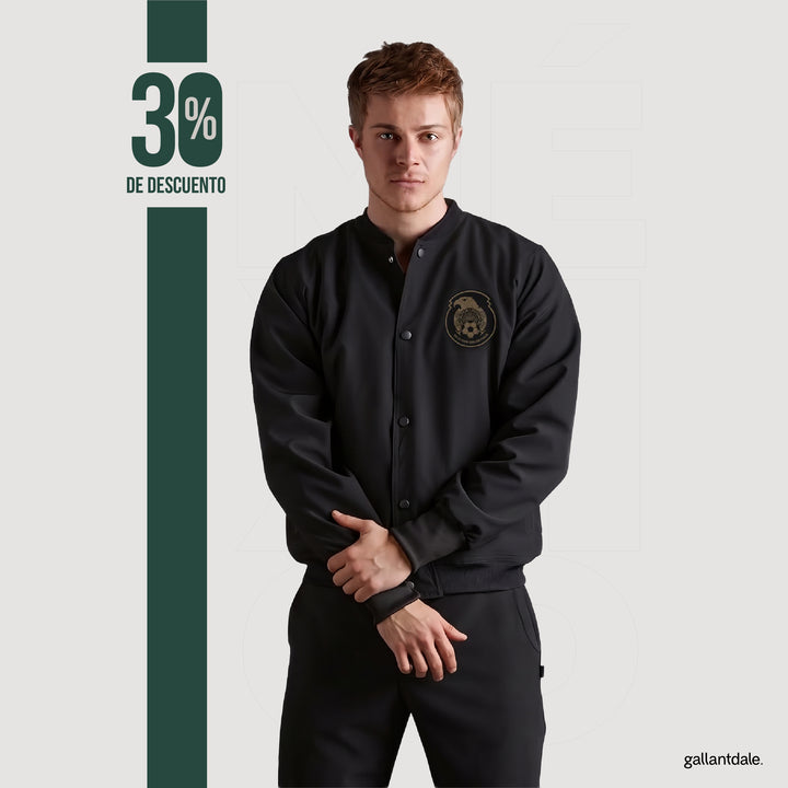 Chamarra de Hombre Edición México Black