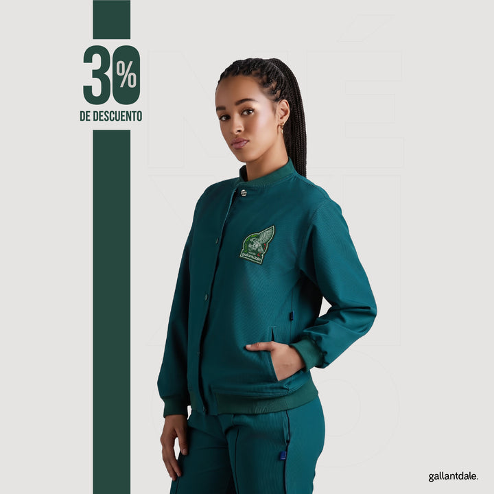 Chamarra de Mujer Edición México Green