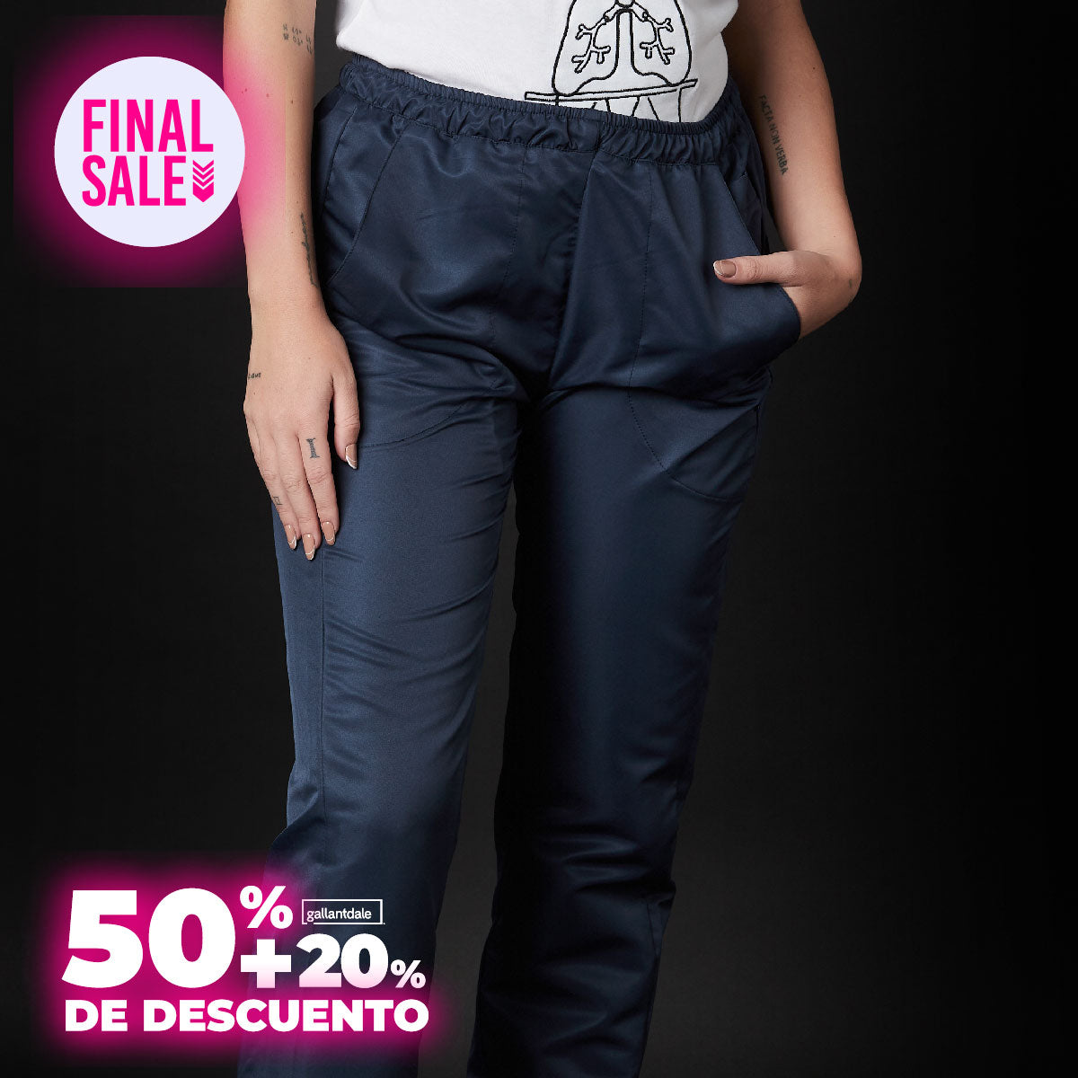 Pantalón Quirúrgico de Mujer Lai Antibacterial