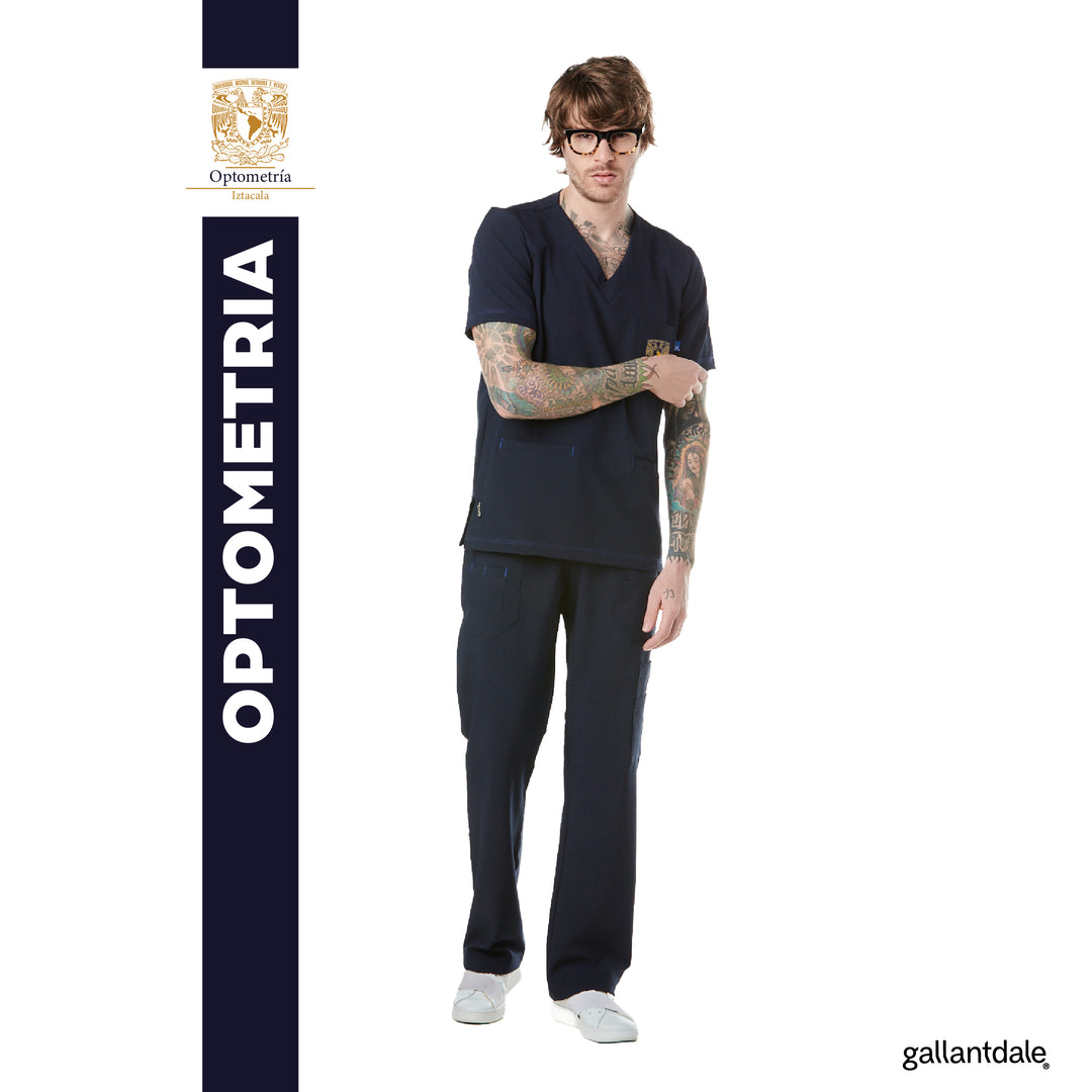 Optometría - Pijama Yale Hombre - FES Iztacala