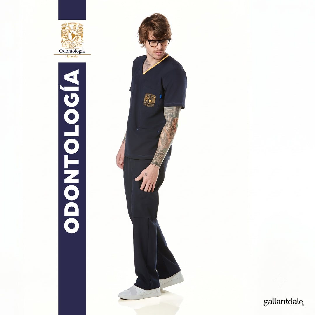 Odontología - Pijama Yale Hombre - FES Iztacala