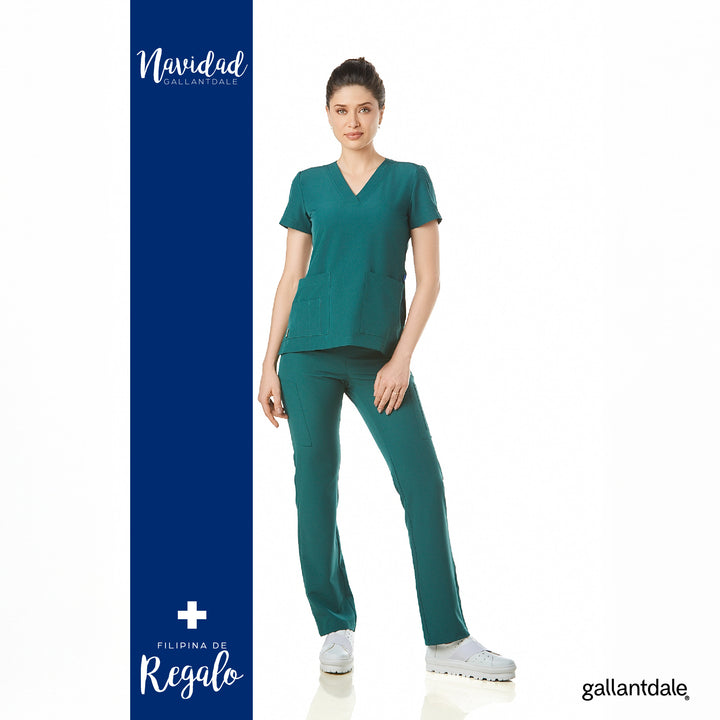 Pijama Quirúrgica de Mujer Catherine Antibacterial