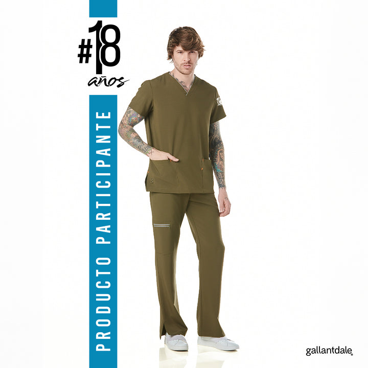 Pijama Quirúrgica de Hombre Abbot