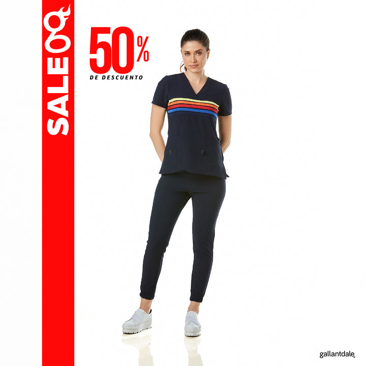 Pijama Quirúrgica de Mujer Amalfi