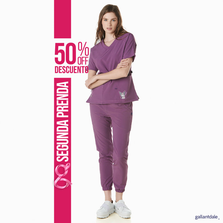 Pijama Quirúrgica de Mujer KUROMI® modelo Bunka