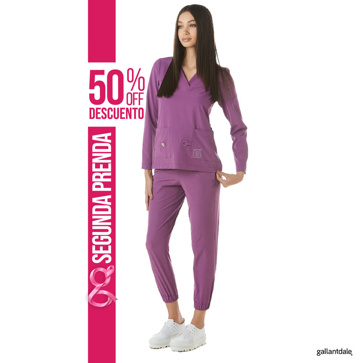 Pijama Quirúrgica de Mujer Kuromi® Modelo Maki