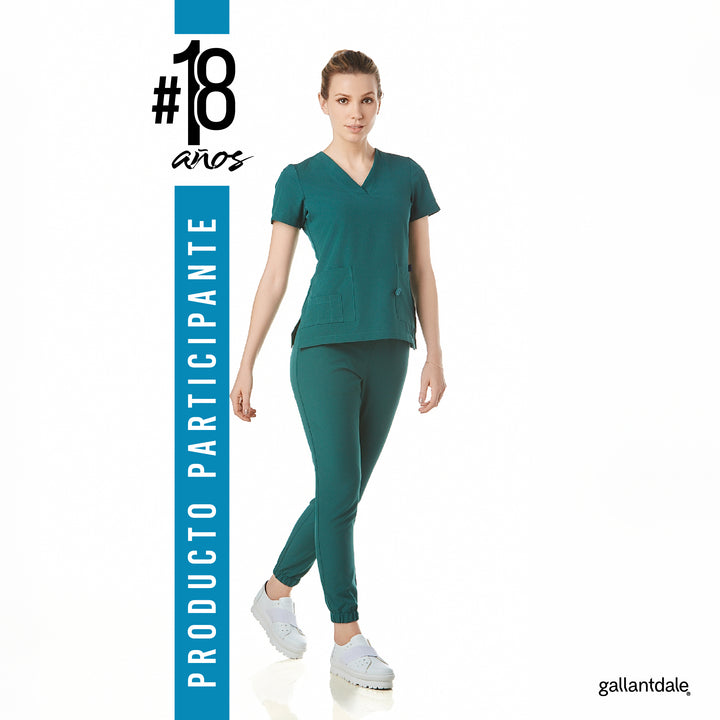 Pijama Quirúrgica de Mujer Performance Antibacterial