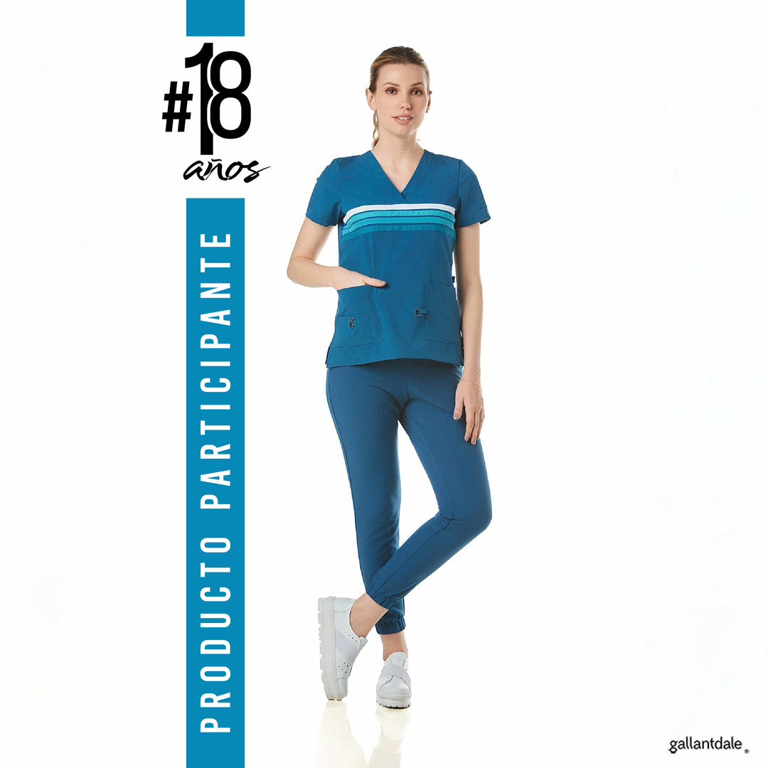 Pijama Quirúrgica de Mujer Amalfi