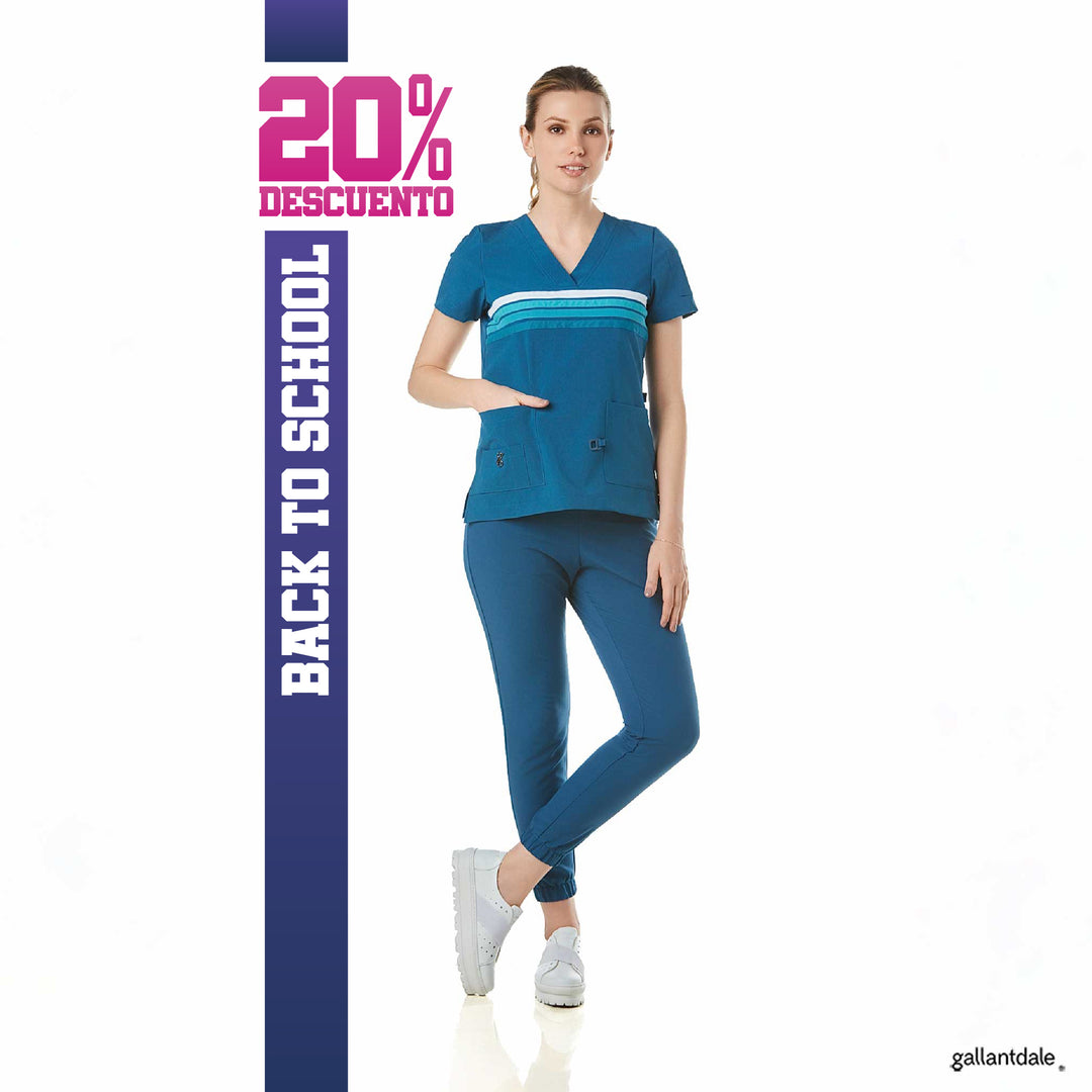 Pijama Quirúrgica de Mujer Amalfi