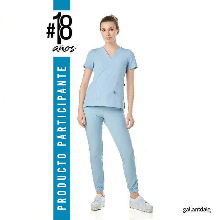 Pijama Quirúrgica de Mujer Performance Antibacterial