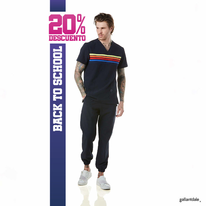 Pijama Quirúrgica de Hombre Amalfi