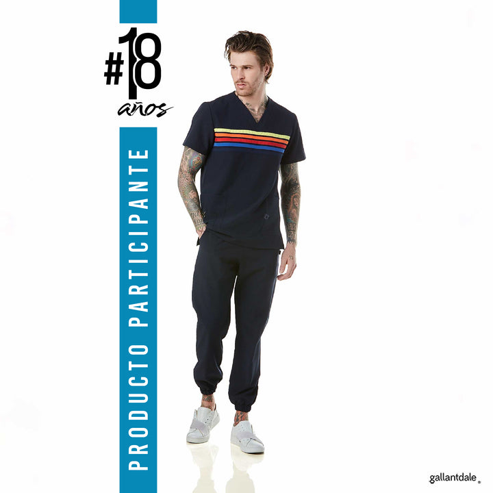 Pijama Quirúrgica de Hombre Amalfi