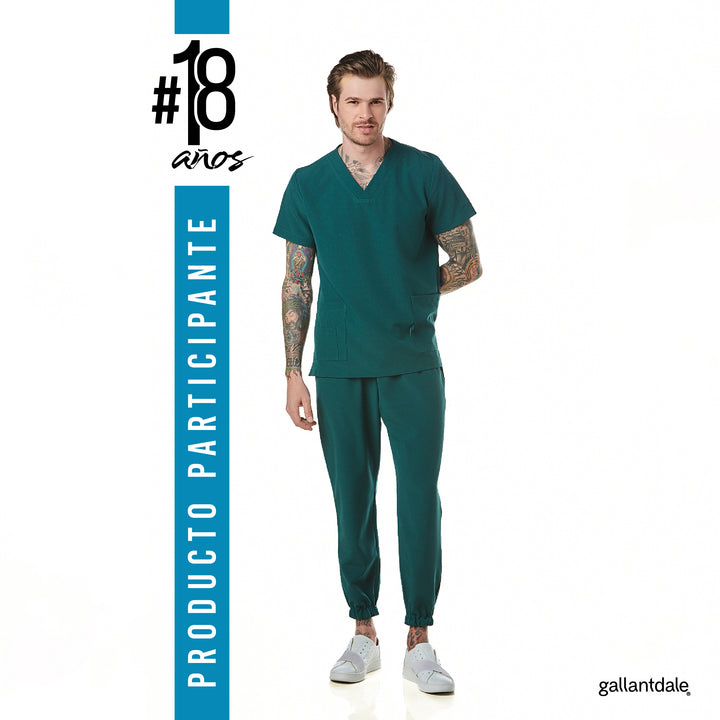Pijama Quirúrgica de Hombre Performance Antibacterial