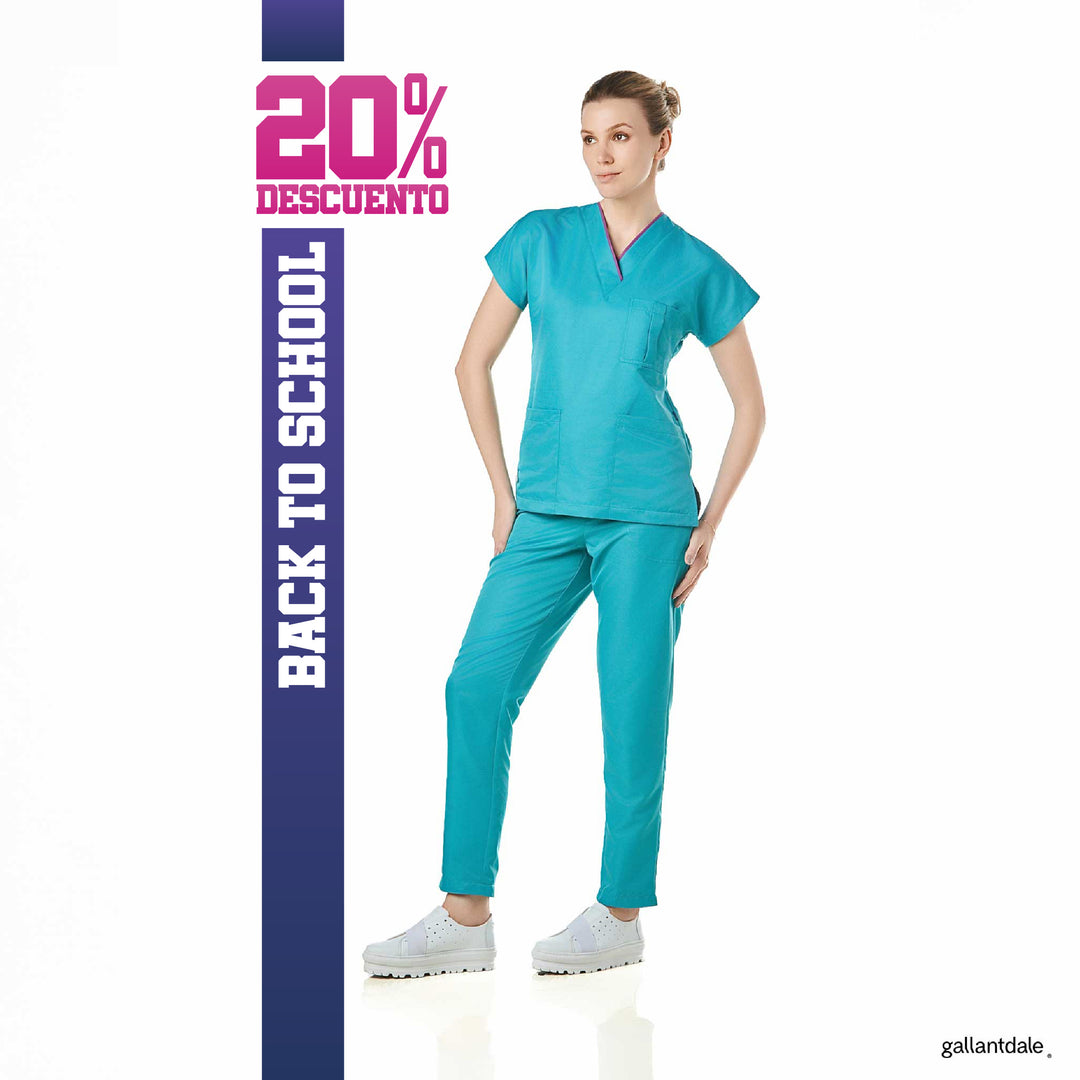 Pijama Quirúrgica de Mujer Vito