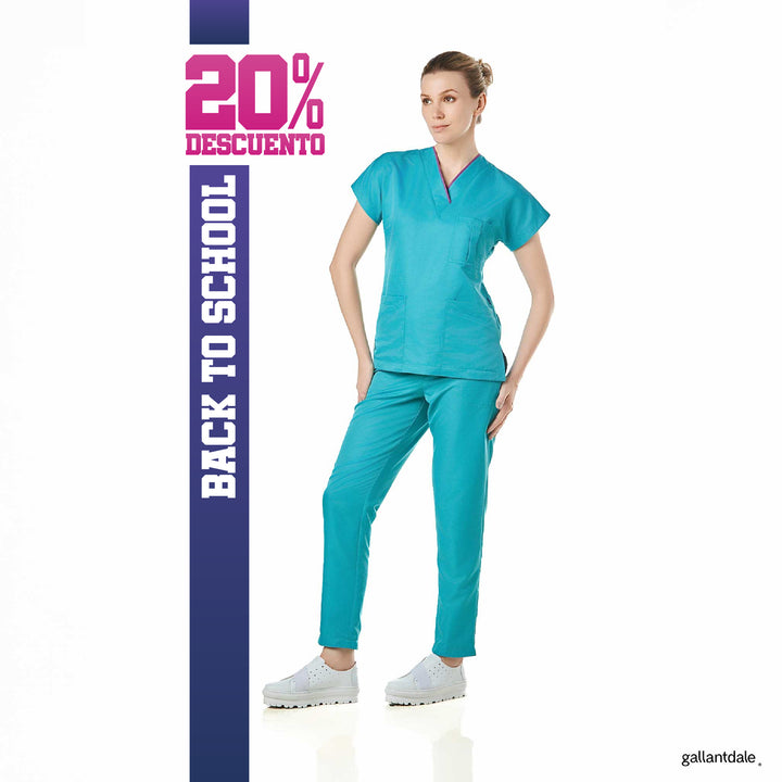 Pijama Quirúrgica de Mujer Vito