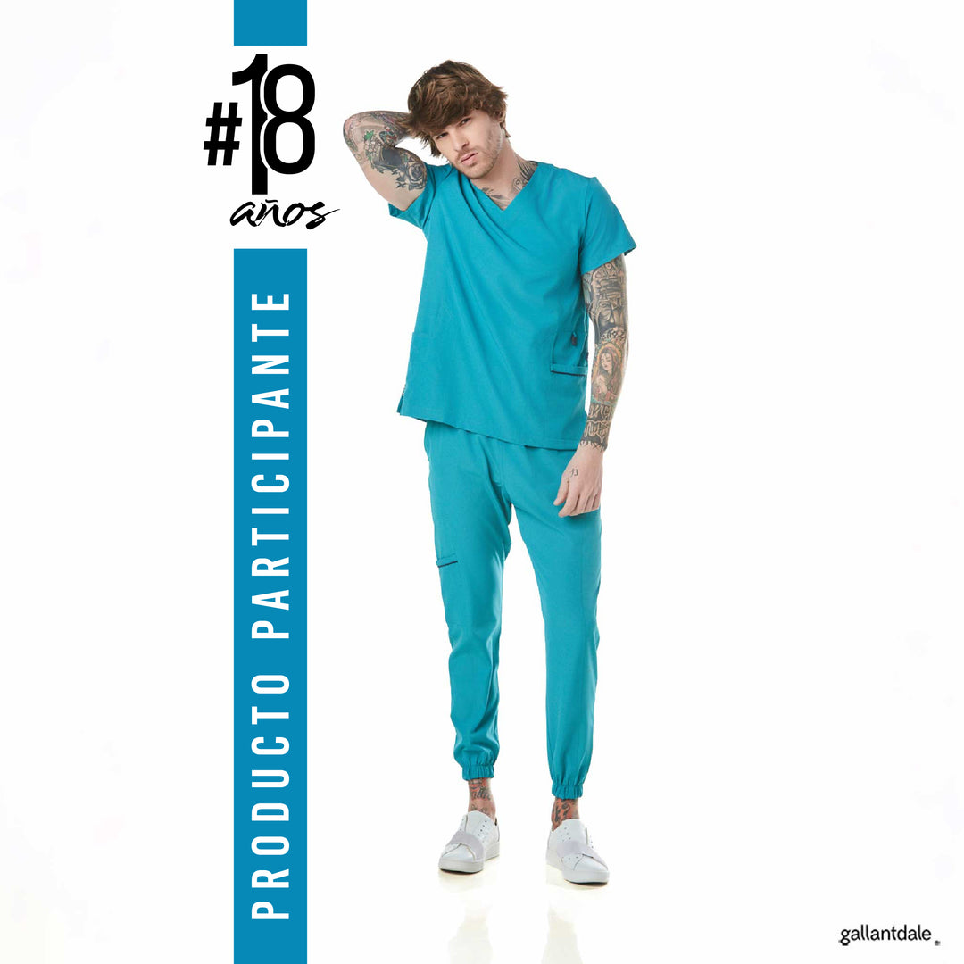 Pijama Quirúrgica de Hombre Whitney