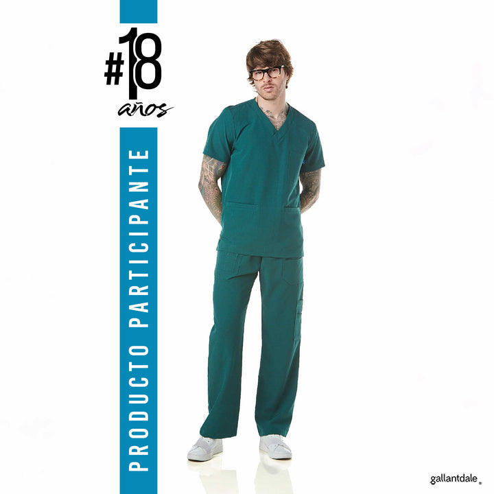 Pijama Quirúrgica de Hombre Yale Antibacterial