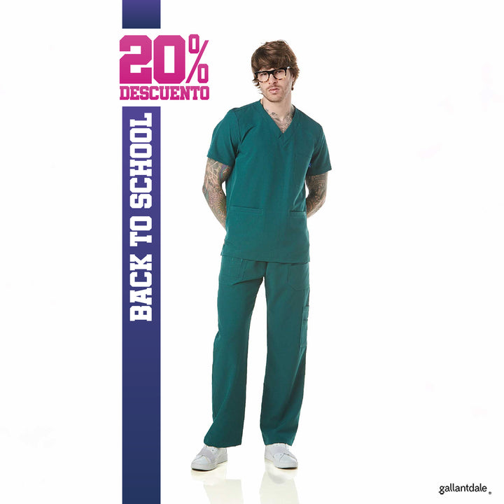 Pijama Quirúrgica de Hombre Yale Antibacterial