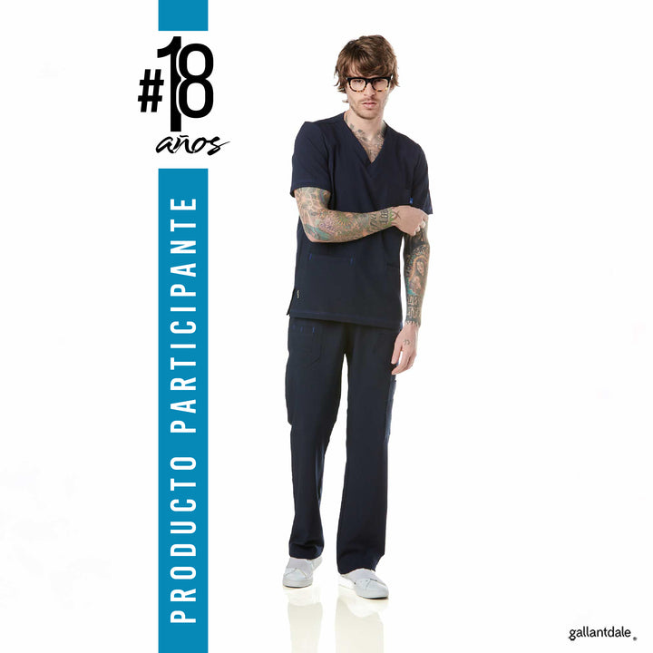 Pijama Quirúrgica de Hombre Yale Antibacterial