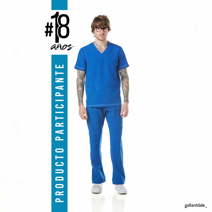 Pijama Quirúrgica de Hombre Yale Antibacterial