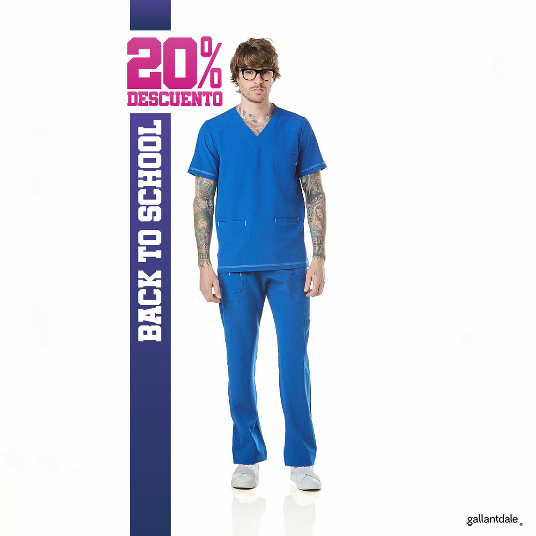 Pijama Quirúrgica de Hombre Yale Antibacterial