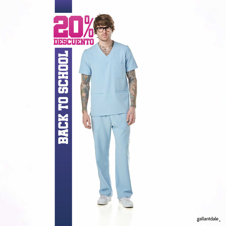 Pijama Quirúrgica de Hombre Yale Antibacterial