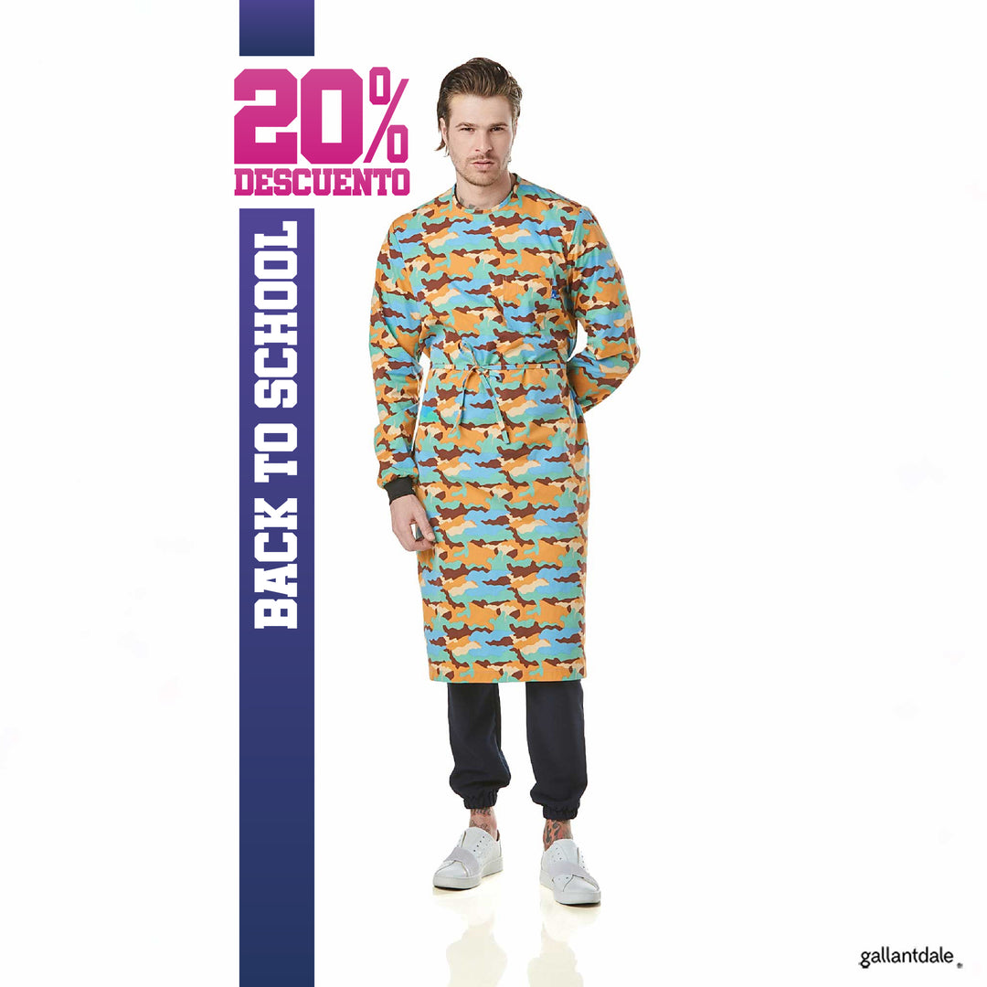 Bata Médica de Hombre Full