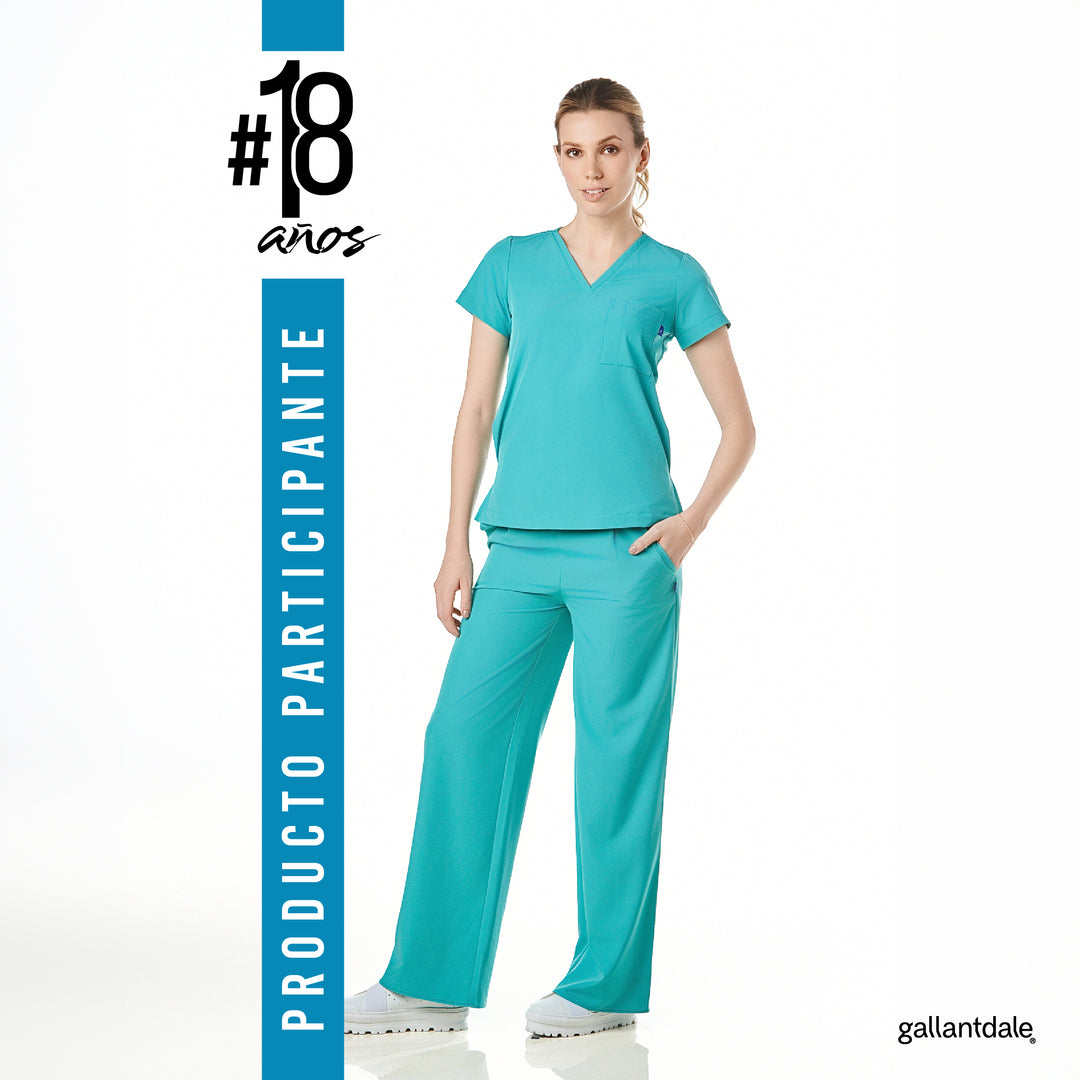 Pijama Quirúrgica de Mujer Hunter