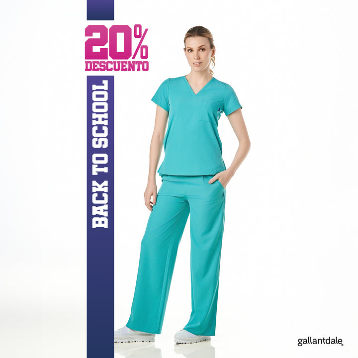 Pijama Quirúrgica de Mujer Hunter