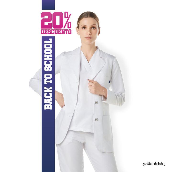 Bata Médica de Mujer Lisboa