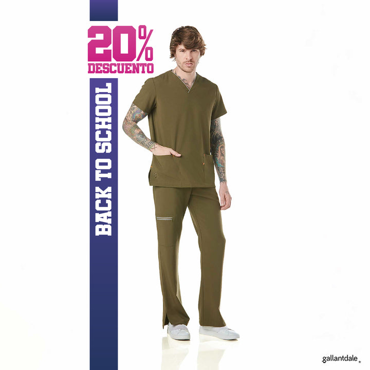 Pijama Quirúrgica de Hombre Abbot