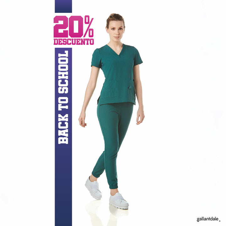 Pijama Quirúrgica de Mujer Performance Antibacterial