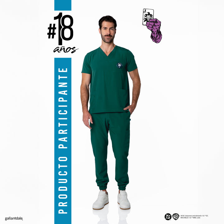 Uniforme Quirúrgico para hombre modelo The Joker™