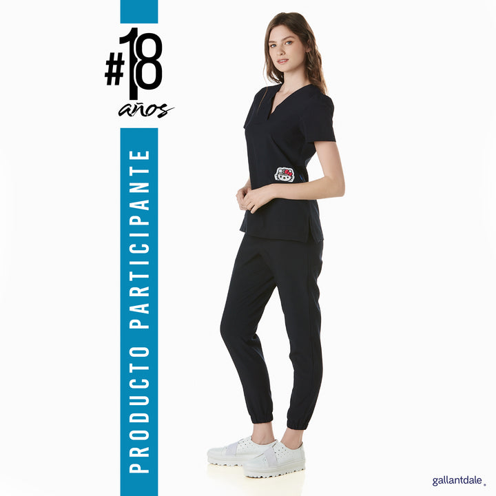 Pijama Performance Hello Kitty® Dama Square Antibacterial
