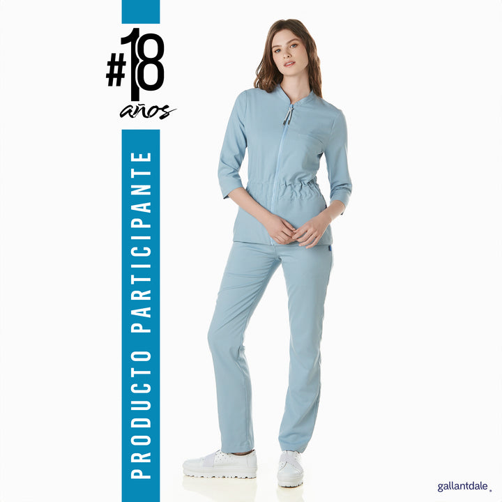 Pijama Quirúrgica de Mujer Hello Kitty® Modelo Dot