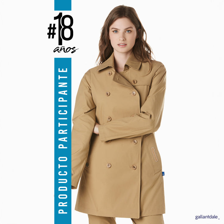Bata médica de Mujer CHOCOCAT® modelo Kaikai