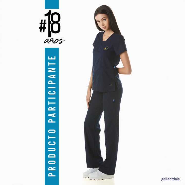 Pijama Quirúrgica de Mujer Badtz-Maru® modelo Nakamura