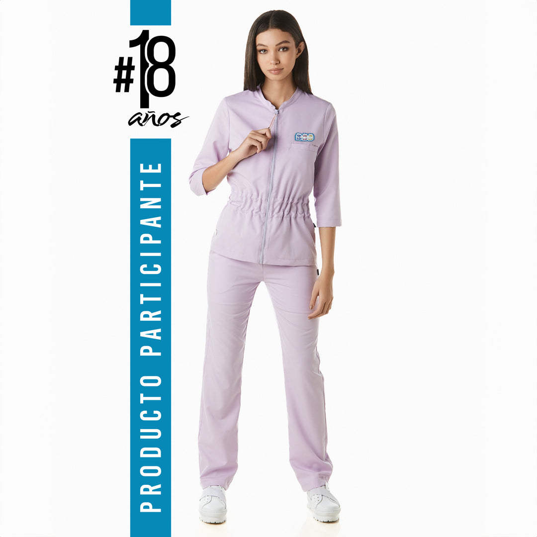 Pijama Quirúrgica de Mujer Hello Kitty® Modelo Dot