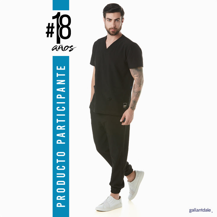 Pijama Quirúrgica de Hombre Badtz-maru® modelo Performance antibacterial