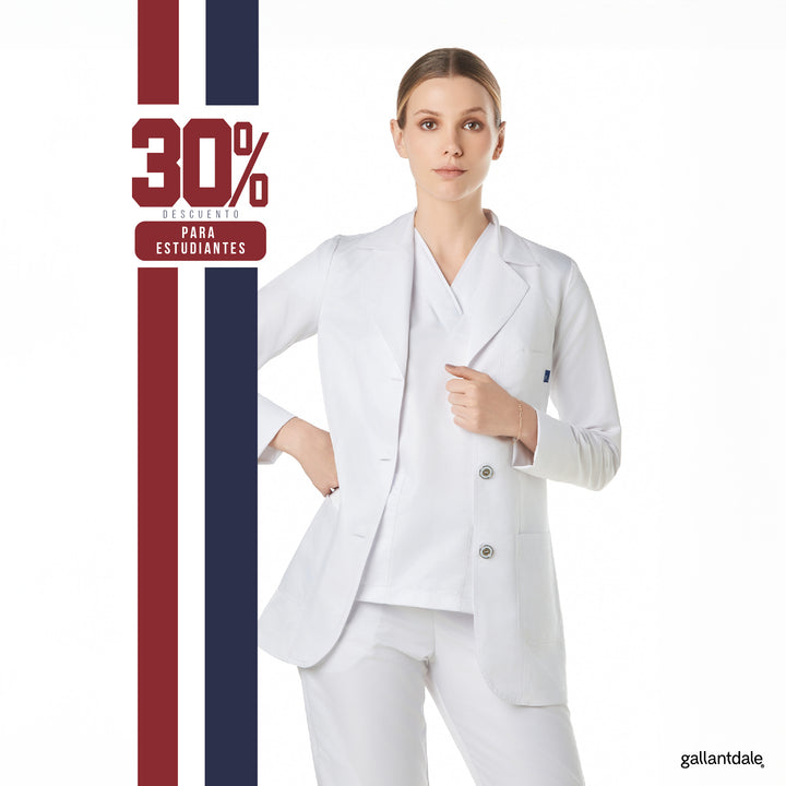Bata Médica de Mujer Lisboa