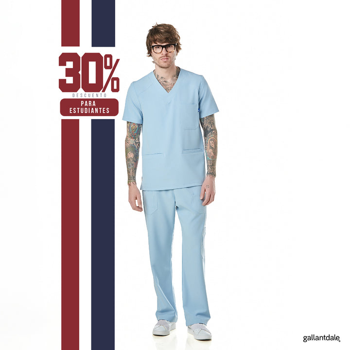 Pijama Quirúrgica de Hombre Yale Antibacterial
