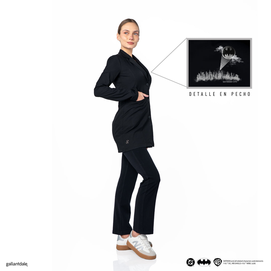 Bata de Laboratorio para mujer modelo Gotham City / Batgirl™
