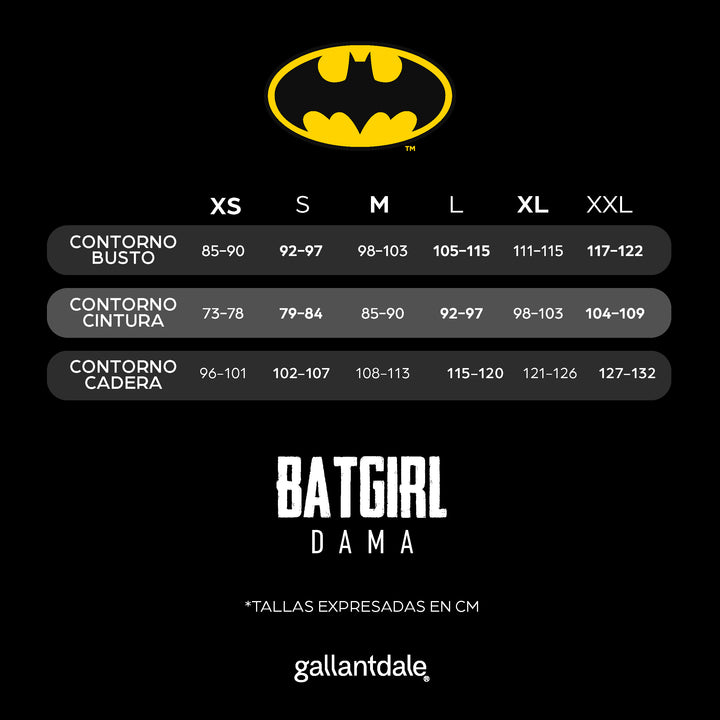 Uniforme Quirúrgico para mujer modelo Batgirl™