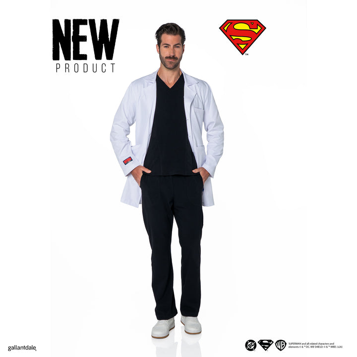 Bata de Laboratorio para hombre modelo Metropolis / Superman™